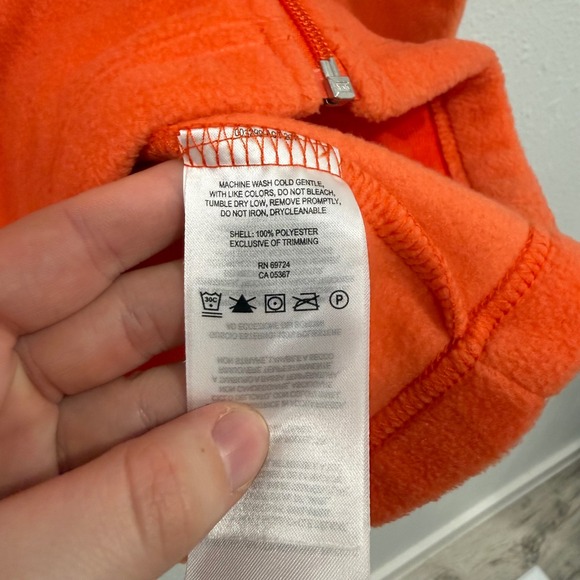 Columbia OSU Oregon State University Fleece Jacket Orange Full Zip XB3912 XL - Picture 5 of 8